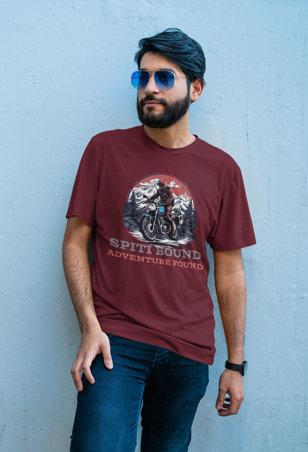 Spiti Adventure Motorcycle T-Shirt