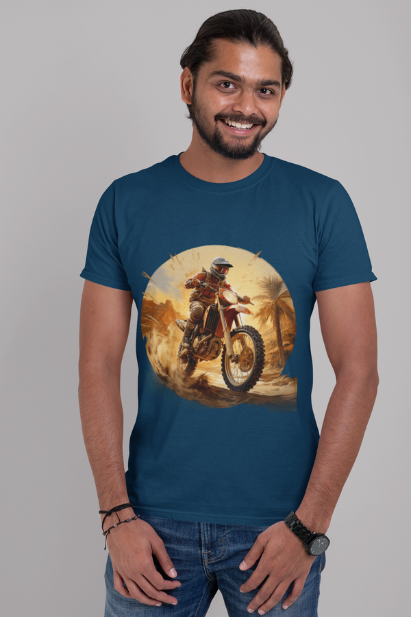 Motocross Rider Graphic T-Shirt